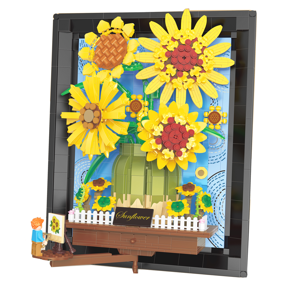 Balody 3D Gemälde Sonnenblumen 21068