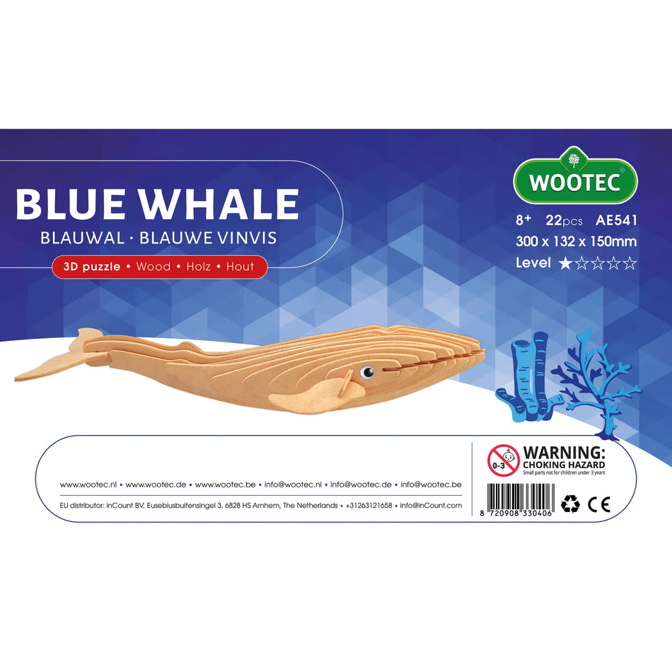 Wootec Blauwal / Blue Whale AE541