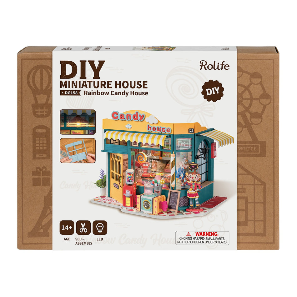 Robotime Rainbow Candy House DG158