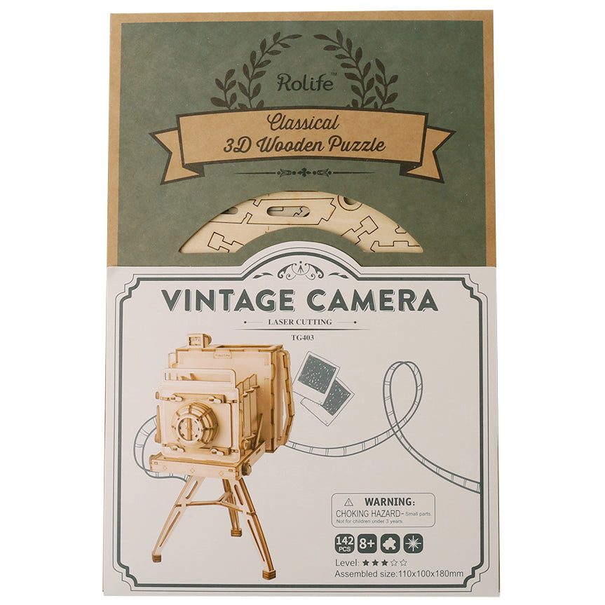 Robotime Vintage Camera TG403