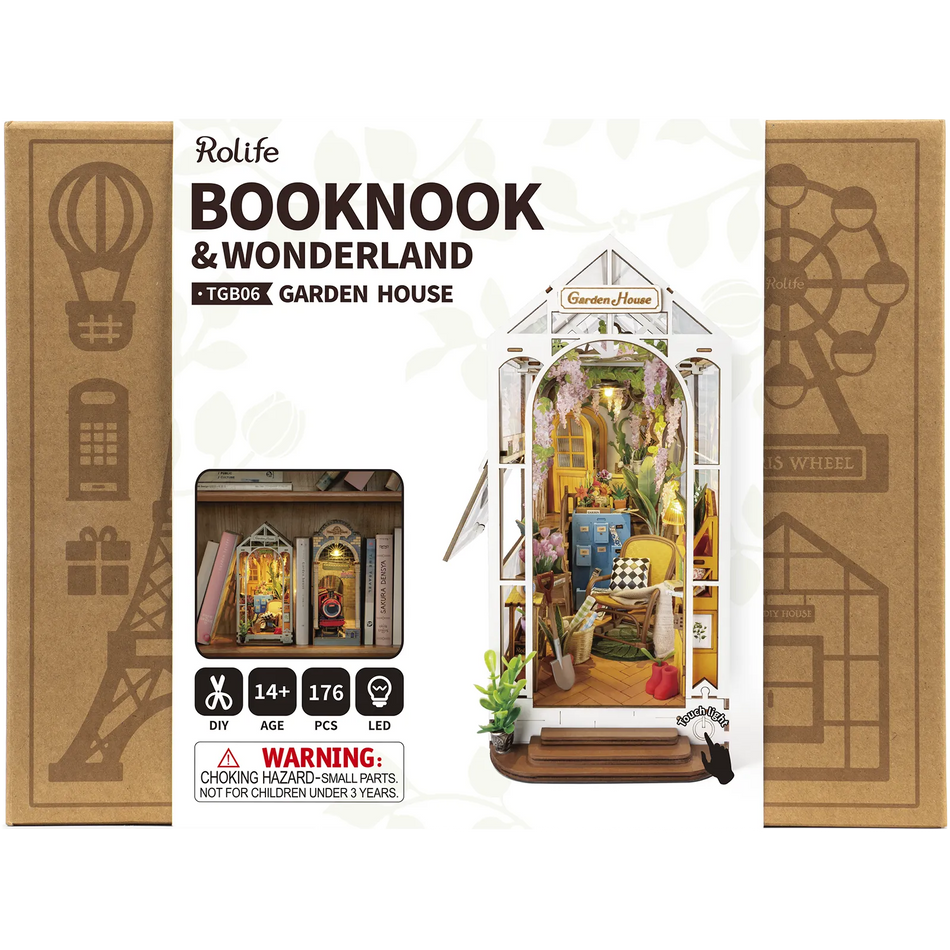 Robotime Book Nook Garden House TGB06