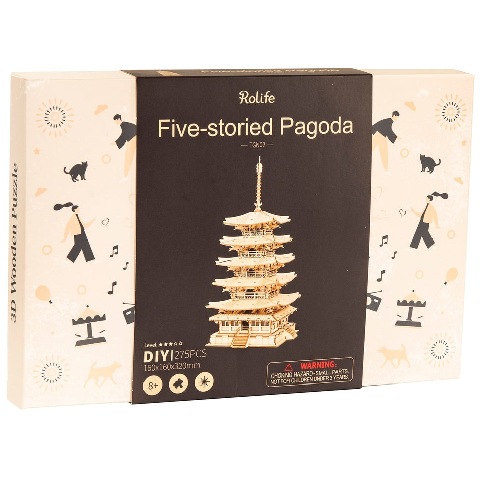 Robotime Five-Storied Pagoda TGN02