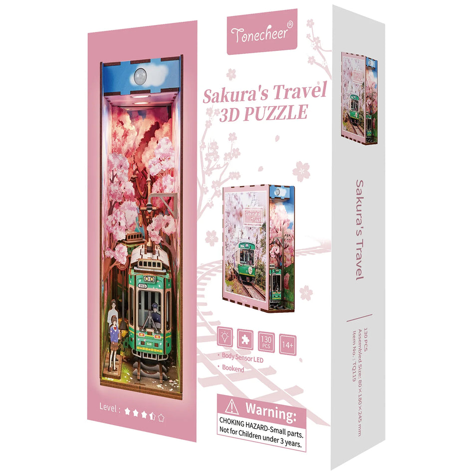 Tonecheer Book Nook Sakura's Travel TQ119