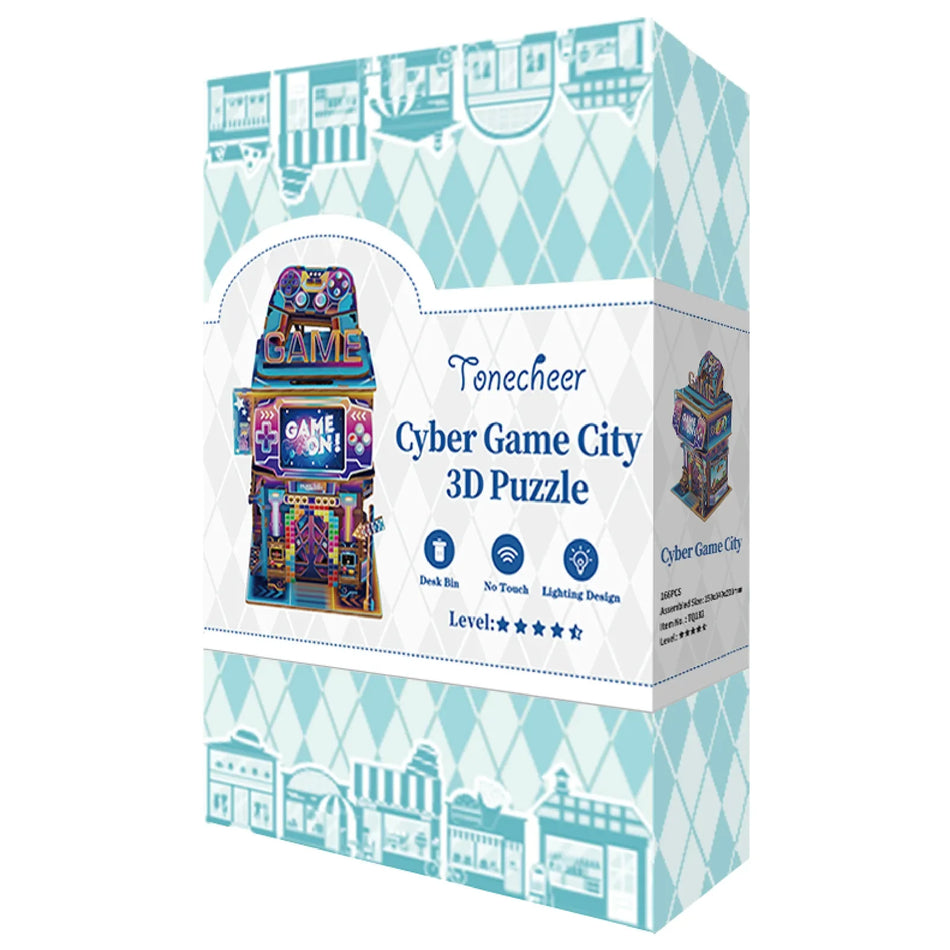 Tonecheer Schreibtischeimer Cyber Game City TQ182