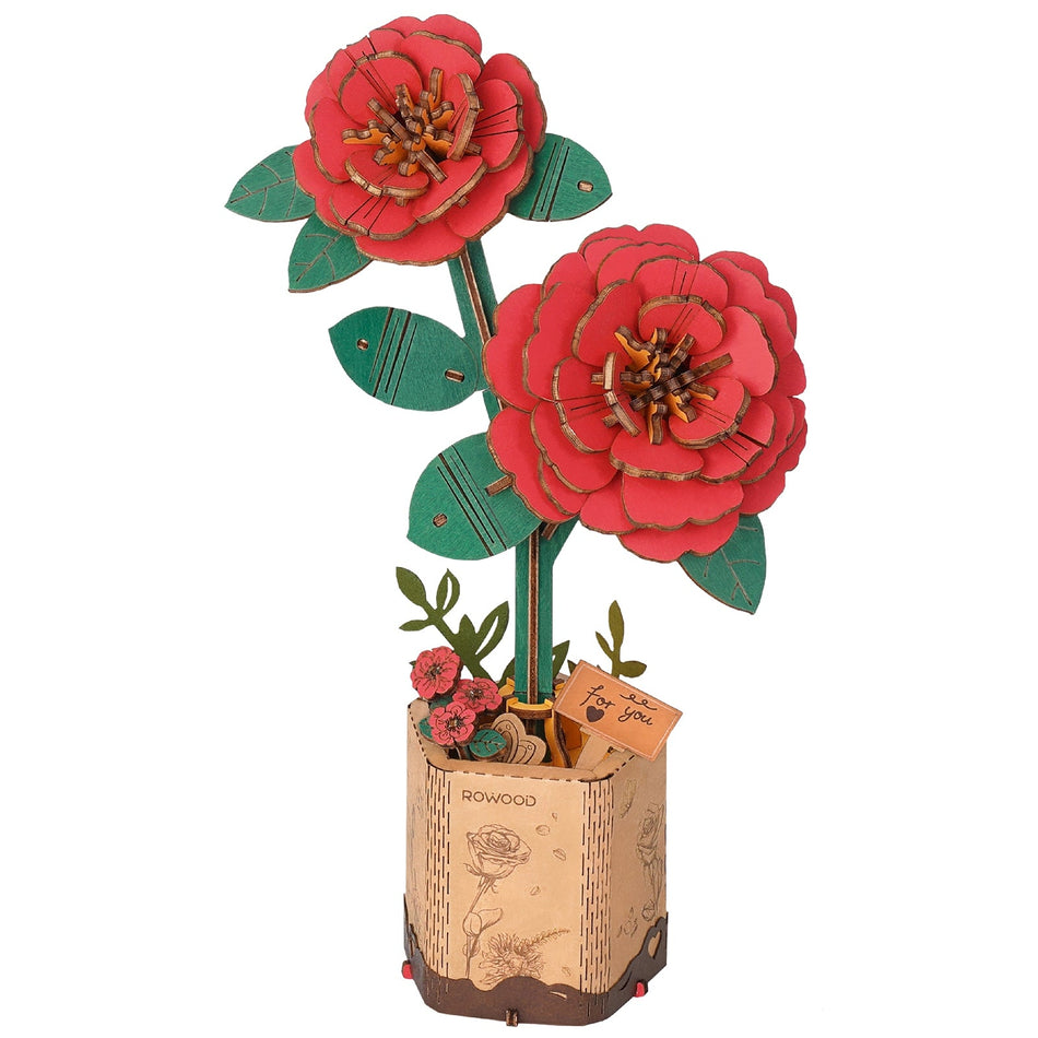 Robotime Red Camellia TW031