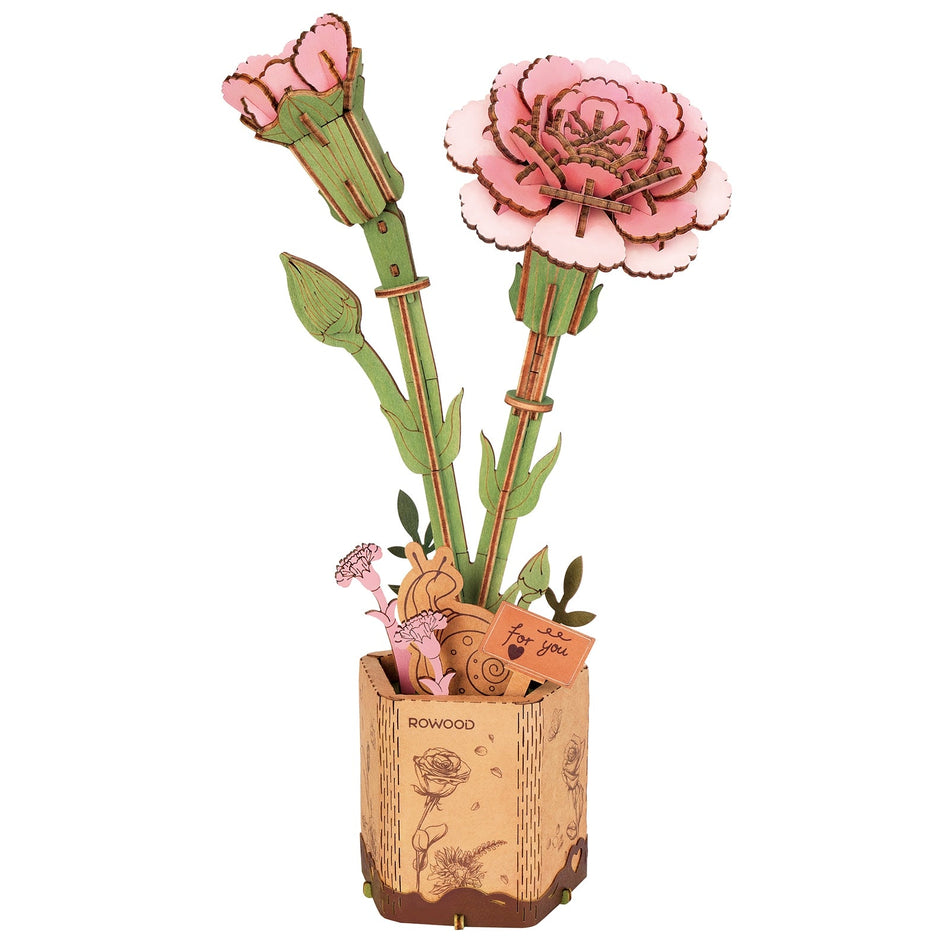 Robotime Pink Carnation TW051