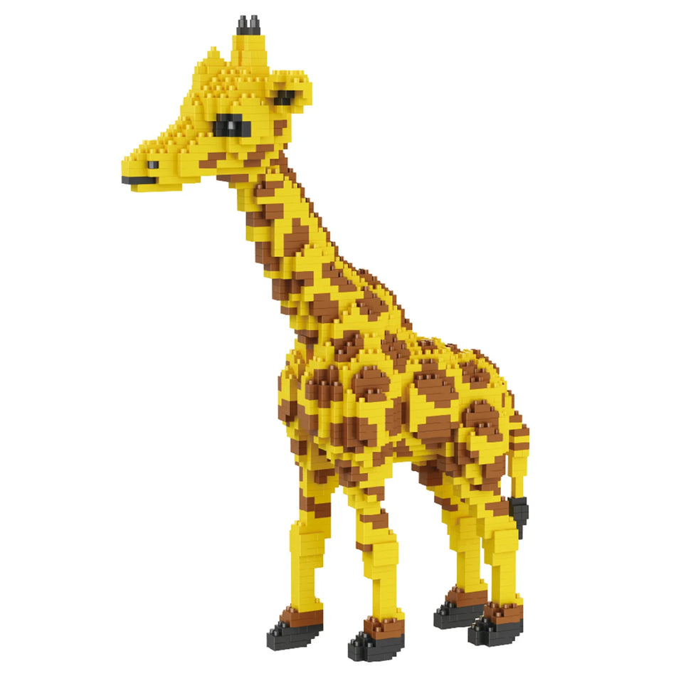 Produktfoto der Balody Miniblocks stehende Giraffe